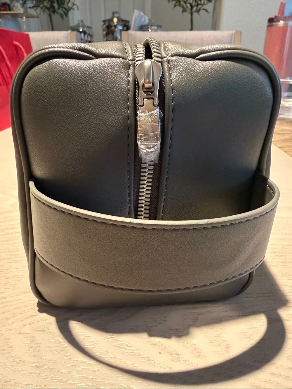 Calvin Klein Olive Toiletry Pouch